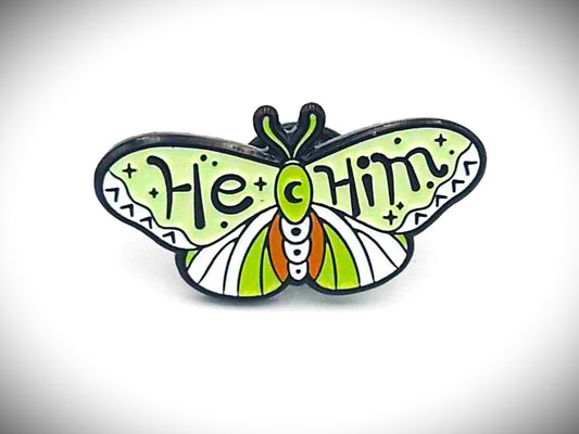 He/Him Pronoun Butterfly