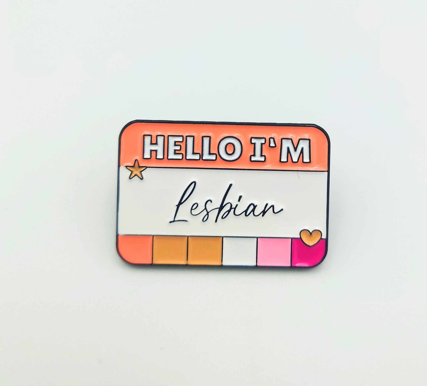 Lesbian Pride Pin